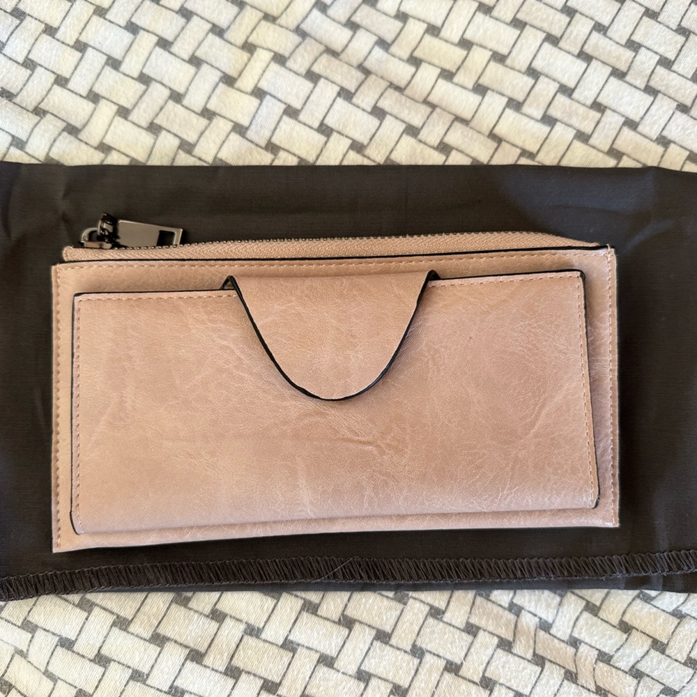 Light Pink Leather Wallet